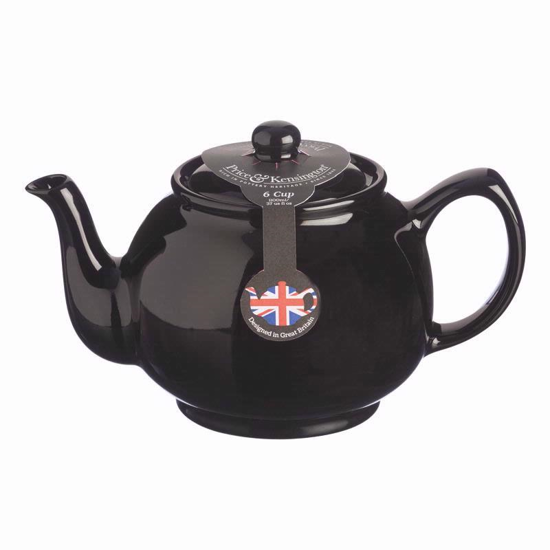 Price & Kensington Black  6 Cup Teapot