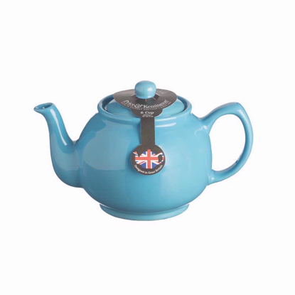Price & Kensington Bright Blue 6 Cup Teapot