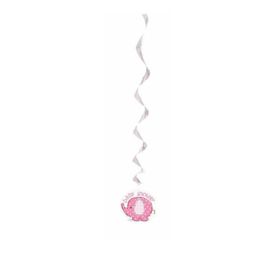 Picture of UMBRELLAPHANTS PINK HANGING DECORATION (Pack of 3)