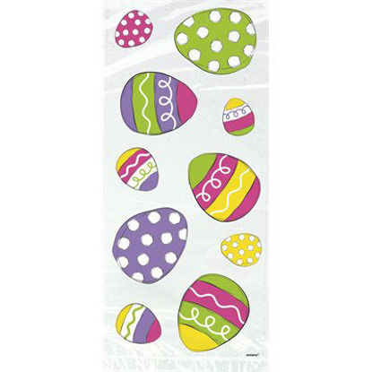 Picture of Bright Easter Cellophane Bags (Pack of 20)