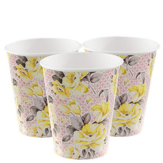 Picture of Vintage Tea Party Paper Cups - 250ml