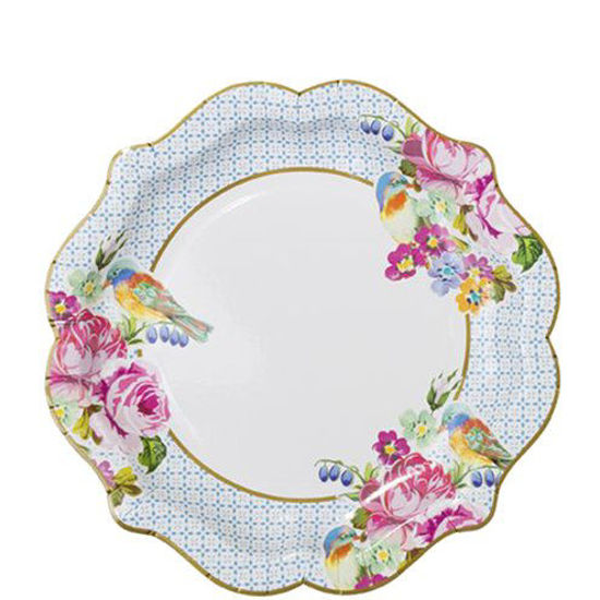 Picture of Vintage Tea Party Plates - 21cm