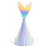 Picture of Mermaid Tail Iridescent Party Hats