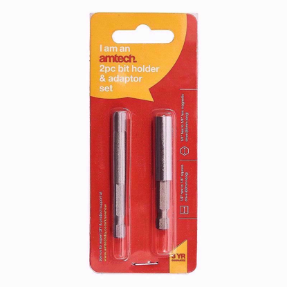 Picture of AMTECH BIT HOLDER+ADAPTER 2PC SET