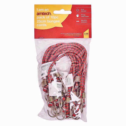 Picture of AMTECH BUNGEES CORDS 10PC