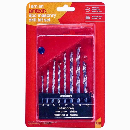 Picture of AMTECH DRILL MASONRY 8PC SET