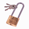 Picture of AMTECH PADLOCK BRASS LONG SHACKLE 38MM