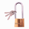 Picture of AMTECH PADLOCK BRASS LONG SHACKLE 50MM