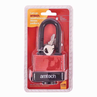 Picture of AMTECH PADLOCKS SHACKLE WEATHERPROOF 50MM