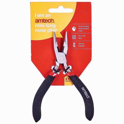 Picture of AMTECH PLIER MINI LONG NOSE