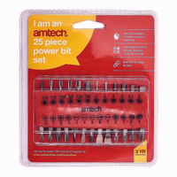 Picture of AMTECH POWER BIT 25PC SET