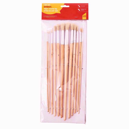 Picture of AMTECH ROUND TIP ART B/SET XL 12PC