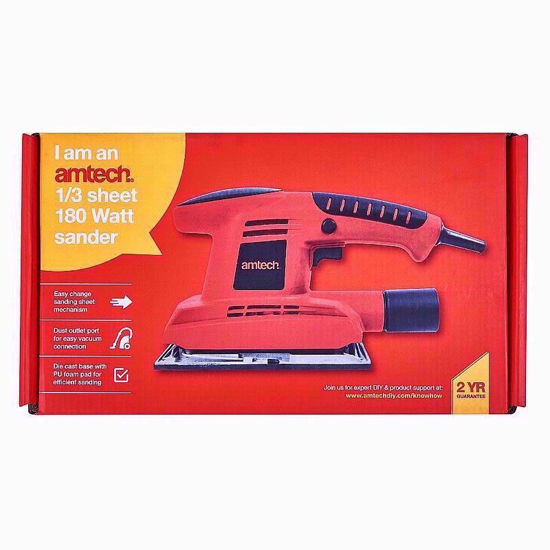 Picture of AMTECH SANDER 1/3 SHEET 180W 4/1 CA