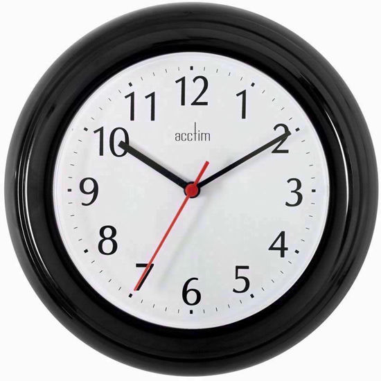 Picture of ACCTIM KITCHEN CLOCK BLACK