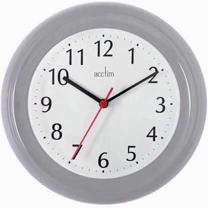 Picture of ACCTIM KITCHEN CLOCK SILVER