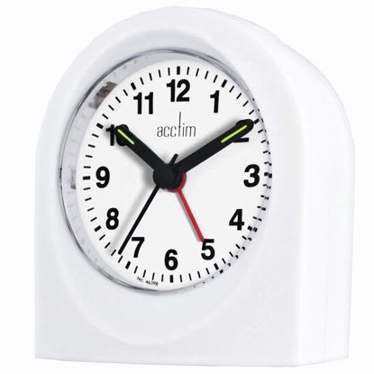 Picture of ACCTIM PALMA ALARM CLOCK WHITE 15062 14.03