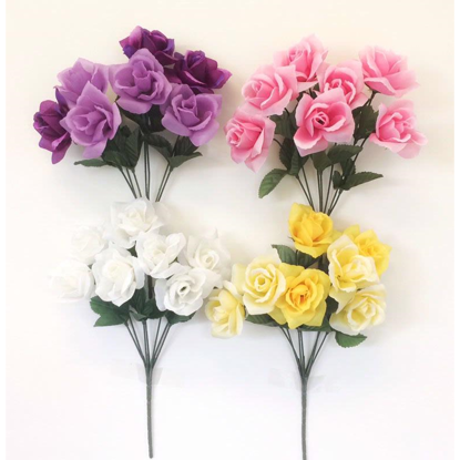 Picture of ROSE GARDEN BOUQUET MIX COLOURS