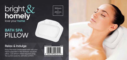 Picture of BATH SPA PILLOW WHITE BH104
