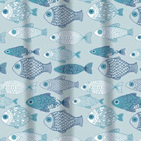 Picture of SABICHI PEVA SHOWER CURTAIN BABY FISH