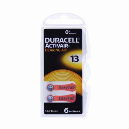Picture of DURACELL BATTERIES HEARING AID PR48