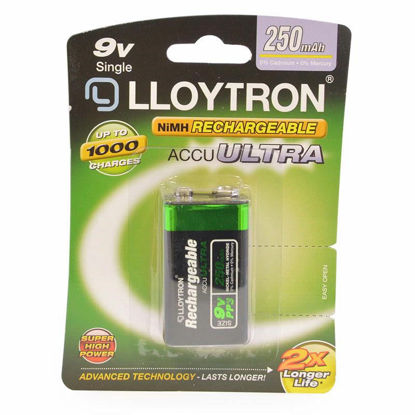 Picture of LLOYTRON RECHARGEABLE 9V 26.05