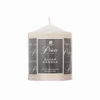 Picture of PRICES PILLAR CANDLE IVORY 10X8CM 