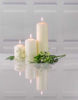 Picture of PRICES PILLAR CANDLE IVORY 10X8CM 