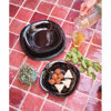 Picture of CARINE PASTA PLATE BLACK