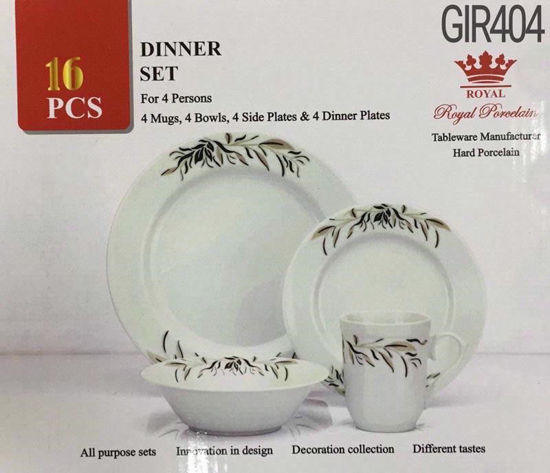 Picture of LINDA DINNER SET PORCELAIN 16PCE