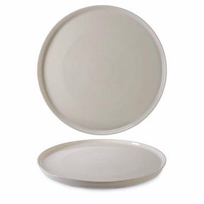 Picture of NORDIC SHAPE PLATE TOLEDO WHITE 28CM