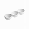 Picture of PREMIER SET 3 ROUND WHITE CERAMIC DISHES