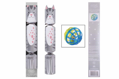 Picture of CHRISTMAS CRACKER PET CAT SILVER