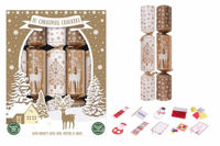 Picture of CHRISTMAS CRACKERS 10X12 INCH GOLD TREE