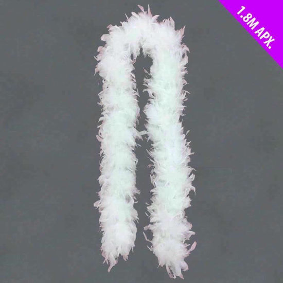 Picture of FEATHER BOA WHITE 1.8M