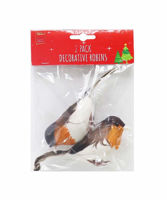 Picture of FESTIVE MAGIC ROBINS 2PC