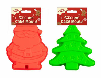 Picture of CHRISTMAS SILICONE CAKE MOULD