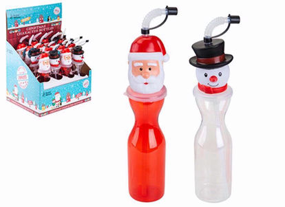 Picture of SANTA/SNOWMAN DRINKING BOTTLE