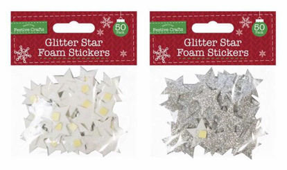 Picture of CHRISTMAS STARS FOAM STICKERS