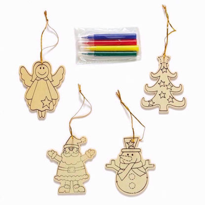 Picture of PREMIER COLOUR YOUR OWN XMAS CHARACTERS