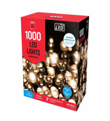 Picture of FESTIVE MAGIC LED CHASER 1000 LIGHTS W/WHITE