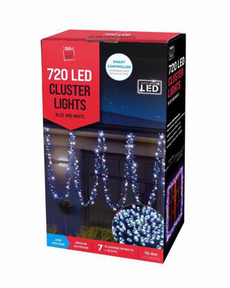 Picture of FESTIVE MAGIC LED CHASER 720 LIGHTS WHT/BLUE