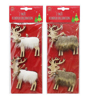 Picture of FESTIVE MAGIC REINDEER 2PC