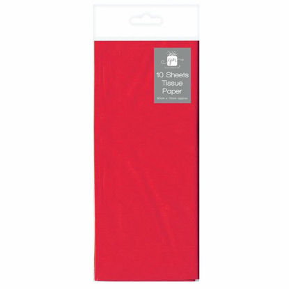Picture of GIFTMAKER RED TISSUE PAPER