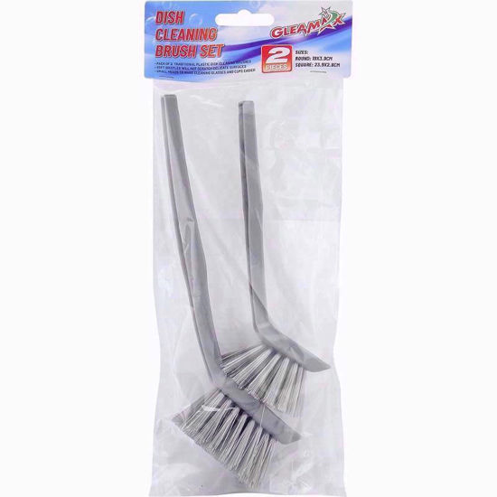 Picture of GLEAMAX 2 PLASTIC DISH BRUSHES