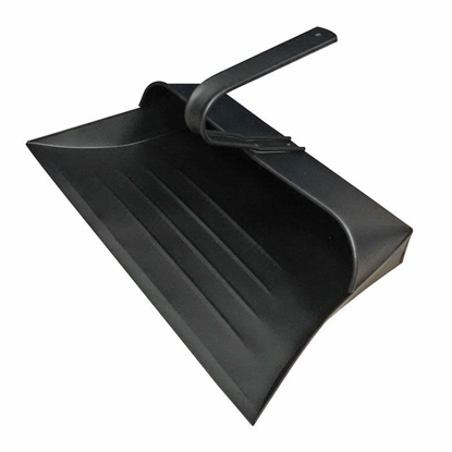 Picture of LEECROFT METAL HOODED DUSTPAN BLACK