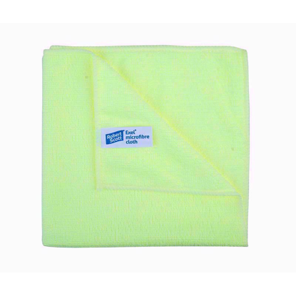 Picture of ABBEY MICROFIBRE EXEL10 CLOTHS YELLOW