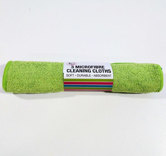 Picture of TIDYZ MICROFIBRE CLEANING 3 CLOTHS