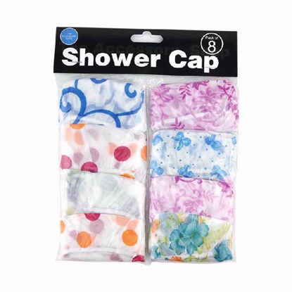 Picture of 8 SHOWER CAPS
