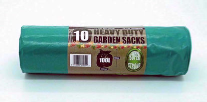Picture of ECOBAG GREEN GARDEN SACKS 10 BAG 100 LTR 