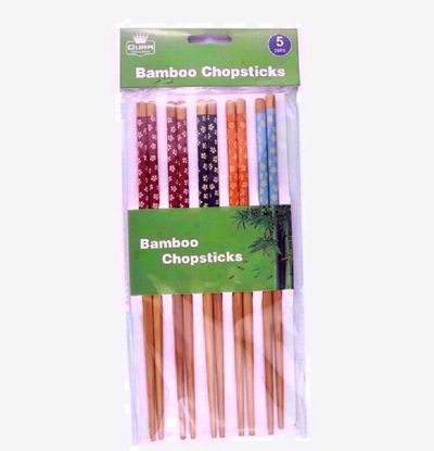 Picture of BAMBOO 5 CHOPSTICKS